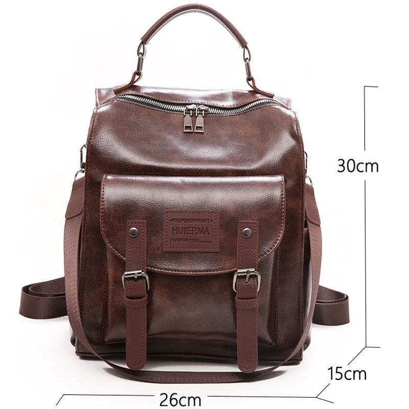 Covertible Chic Bag: Backpack and Shoulder Bag